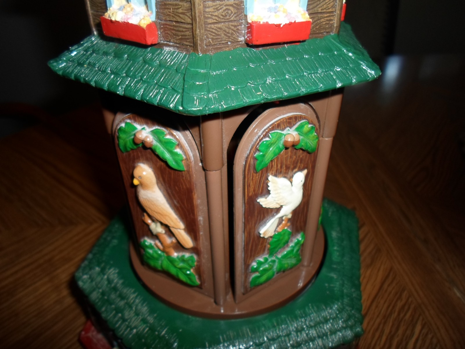 Mr. Christmas Animated Musical Carillon Clock Woodland Animals