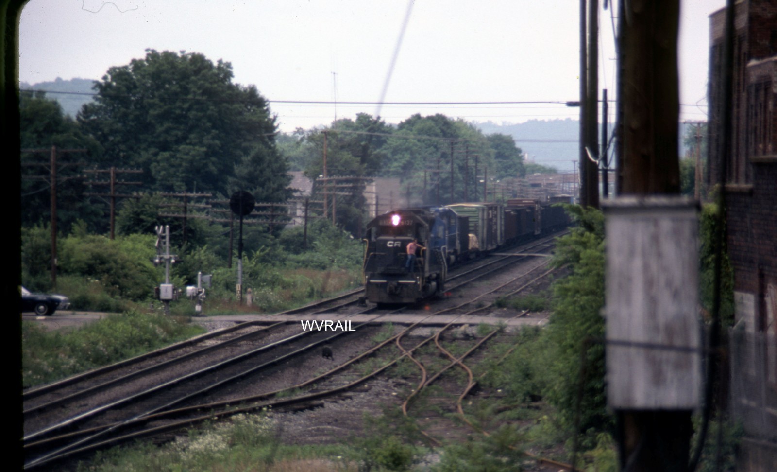 CR Conrail 7/79 SD45 6137 @ Morgan Run, OH 248 CR Conrail 7/79 SD45 6137 @ Morgan Run, OH 248