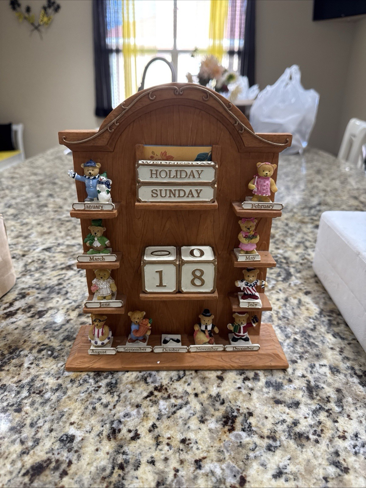 2002 Avon Perpetual Calendar -Teddy Bears 2002 Avon Perpetual Calendar -Teddy Bears