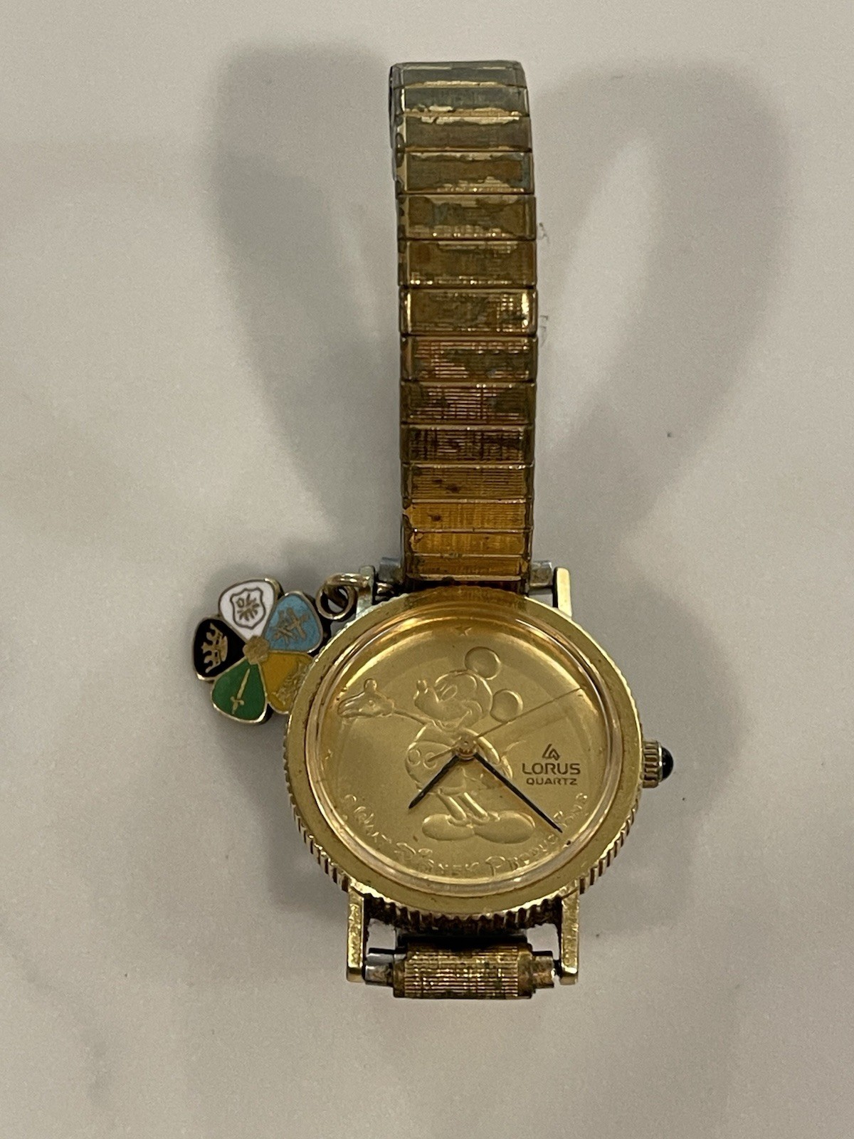 Mickey Mouse Walt Disney Lorus Quartz Watch Y481-1200 Women\'s 26mm- New Battery