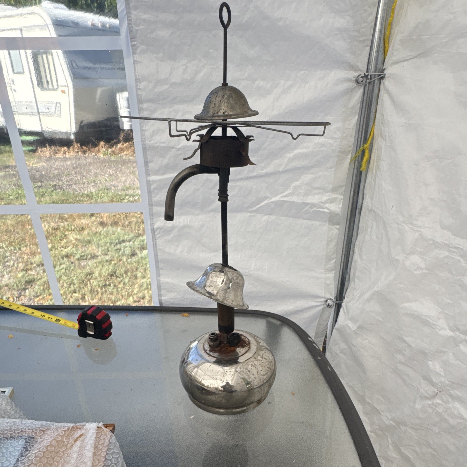 Rare 1914-1915 Coleman Gas Table Lamp