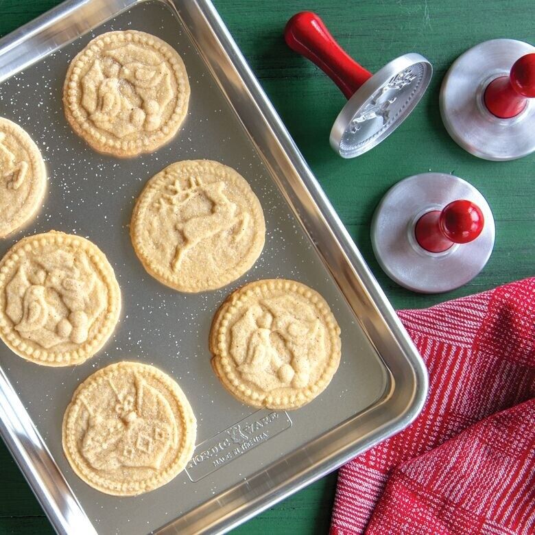 Nordic Ware Holiday Cookie Stamps