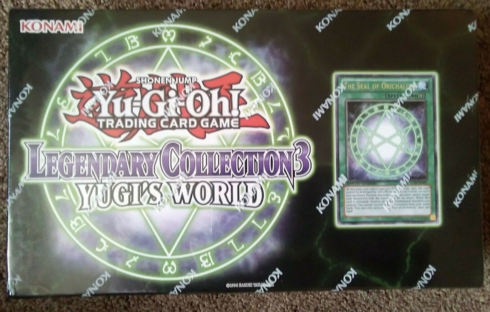 YuGiOh Legendary Collection 3 Yugi\'s World LCYW Mega Pack Booster Box New 2012