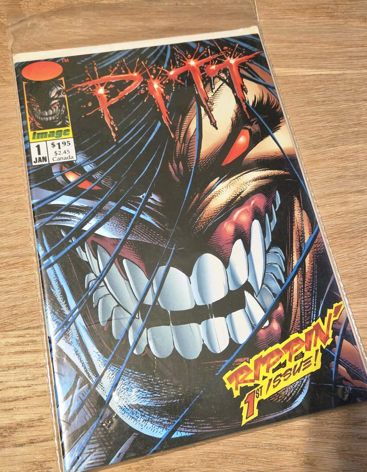 Pitt #1 (Jan 1993, Image Comics) Dale Keown 1st Issue Key Collector Bagged...