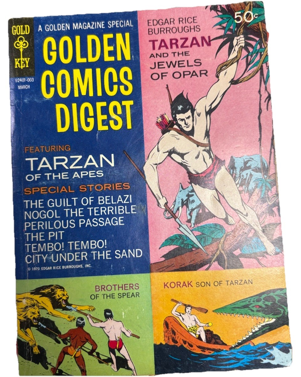 Golden Comics Digest #9  1970 - Gold Key  -VG+ - Comic Book