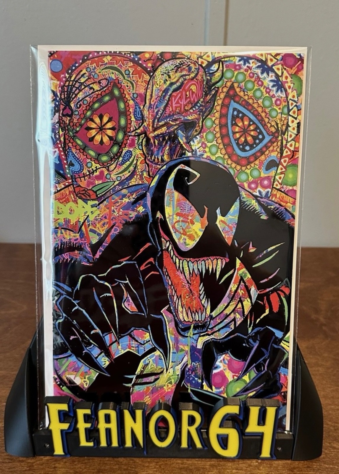 Venom Dork Graffiti Foil Embossed Kyle Willis Limited