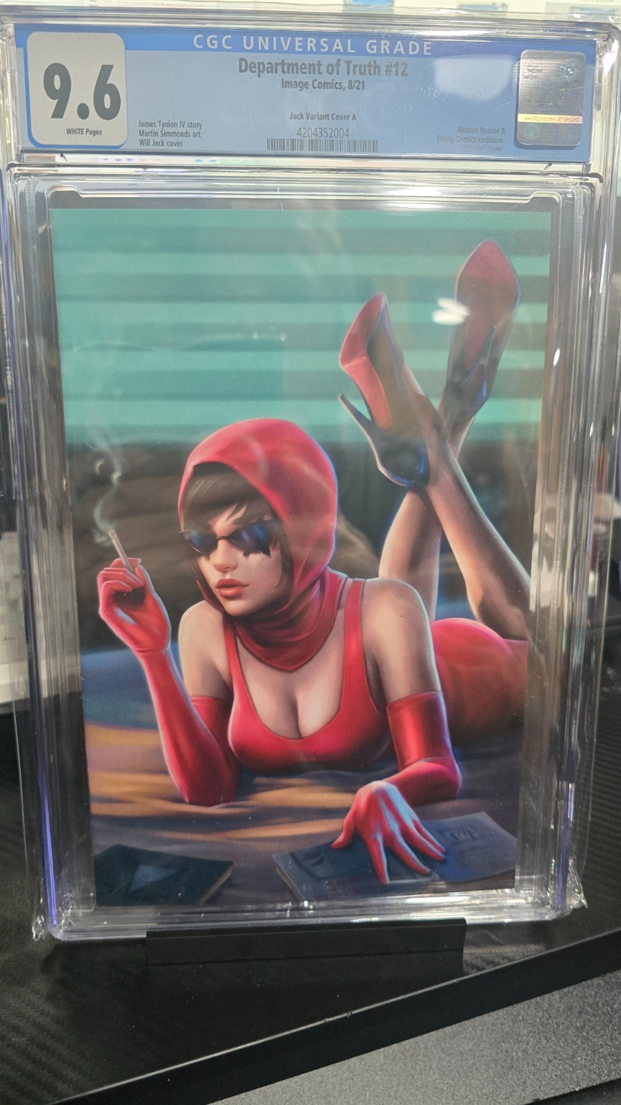 Department Of Truth #12 Virgin Will Jack Ltd 500 CGC 9.6