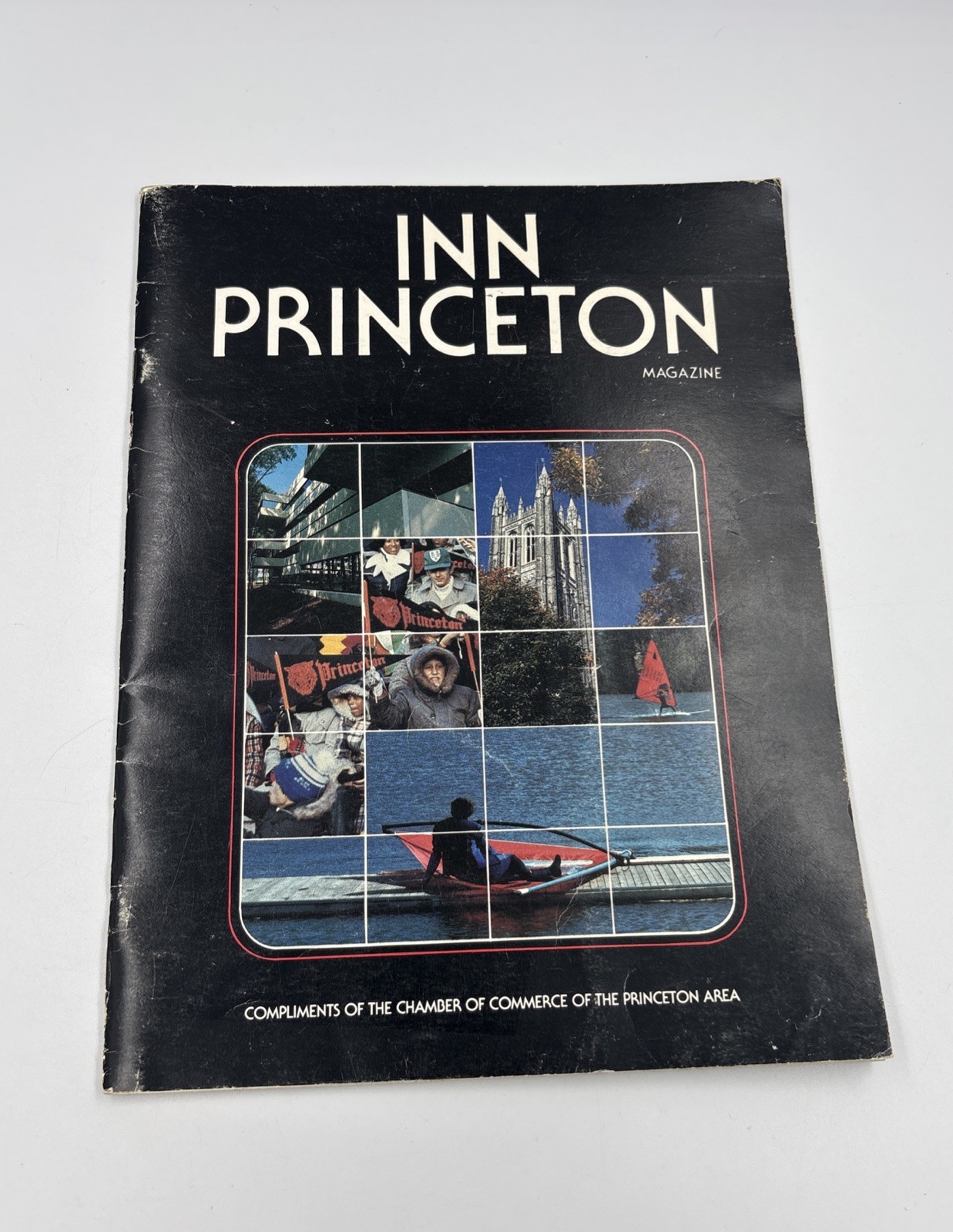 Inn Princeton NJ 1985 Area Guide Book Businesses Directory Restaurants Vintage