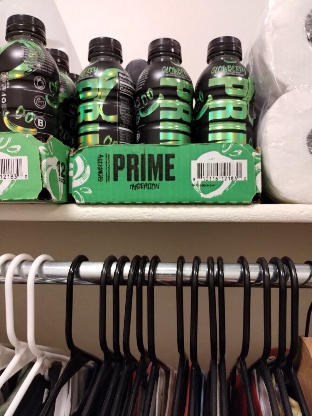 ULTRA RARE GLOWBERRY PRIME HYDRATION (12 Pack) (Unopened) Ships Next Day