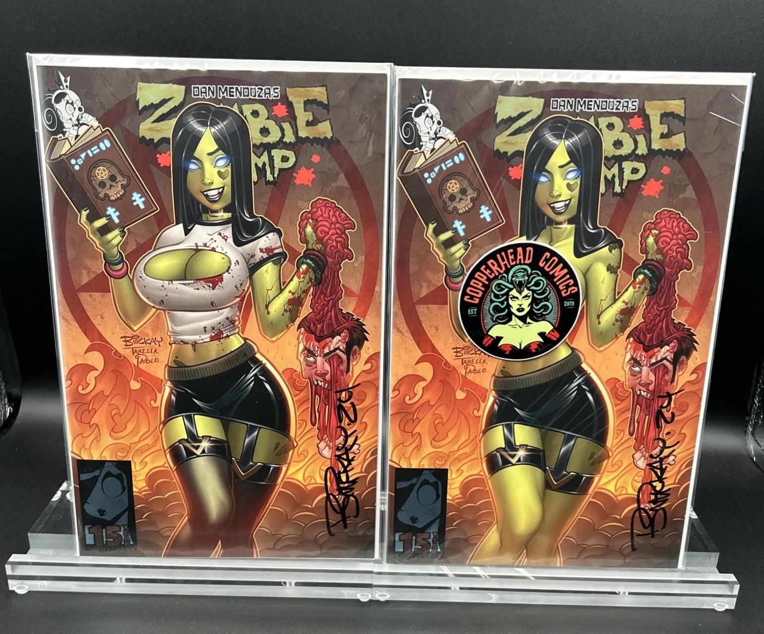 Zombie Tramp #1 15th Anniversary MegaCon Exclusive Set Ltd 50 SIGNED Bill McKay Zombie Tramp #1 15th Anniversary MegaCon Exclusive Set Ltd 50 SIGNED Bill McKay