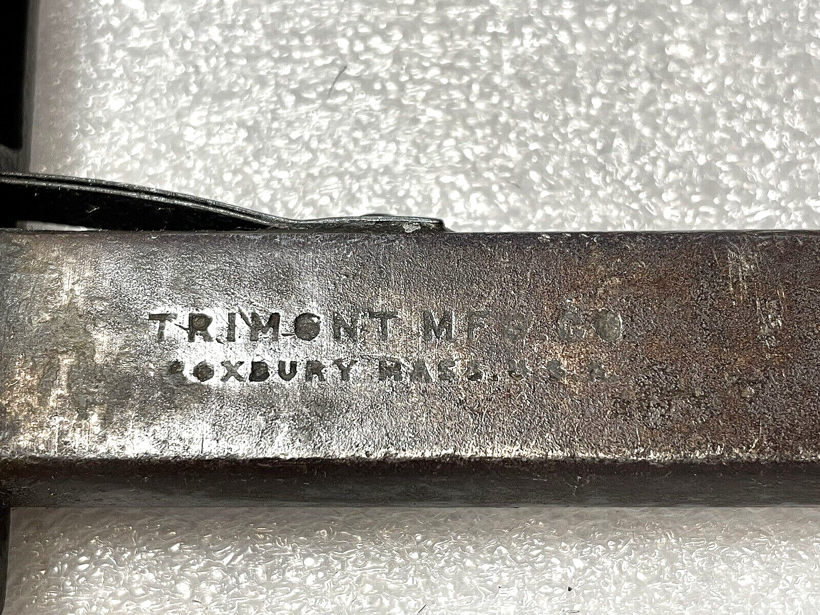 Early Trimont Mfg. Co. Roxbury, MASS 14 Inch Pipe Wrench USA