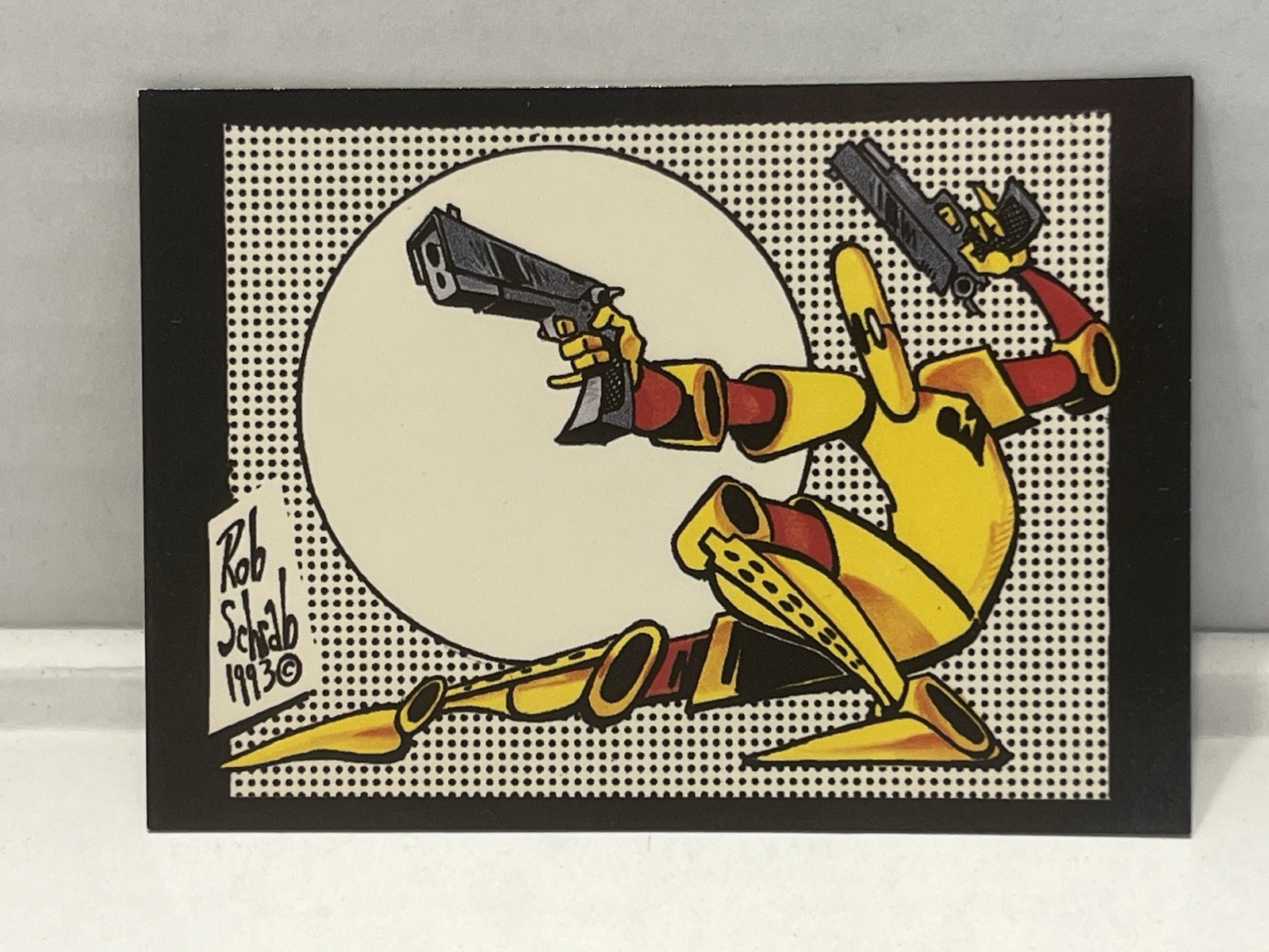 Scud The Disposable Assassin 1993 Rob Schrab Promo Trading Card Rare HTF