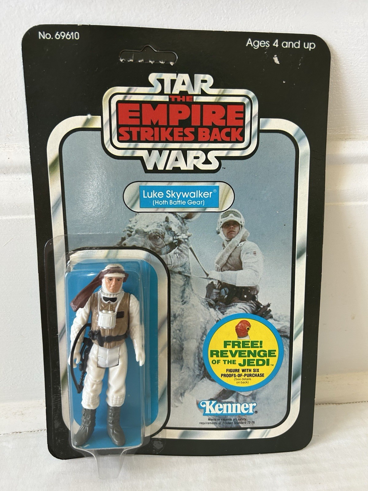 STAR WARS LUKE SKYWALKER HOTH BATTLE GEAR ESB 48C MOC KENNER VINTAGE 1980 ECHO
