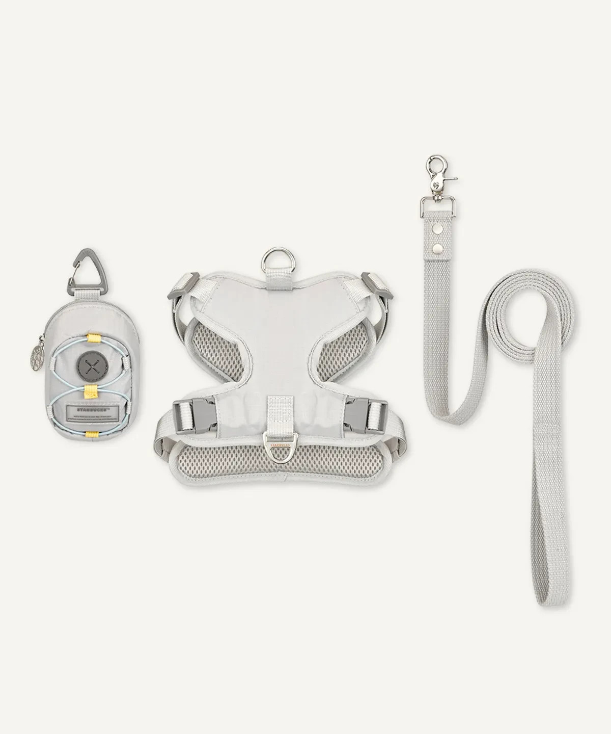 Starbucks Korea Exclusive Your Summer Pet Dog Harness & Mini Backpack Set