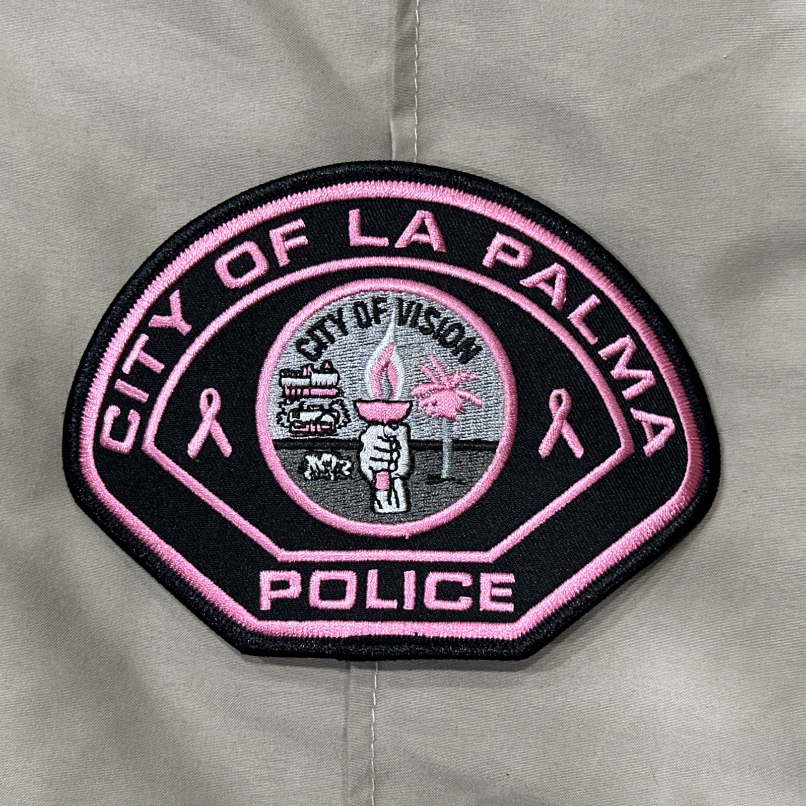 City of La Palma Police Breast Cancer Awareness Patch