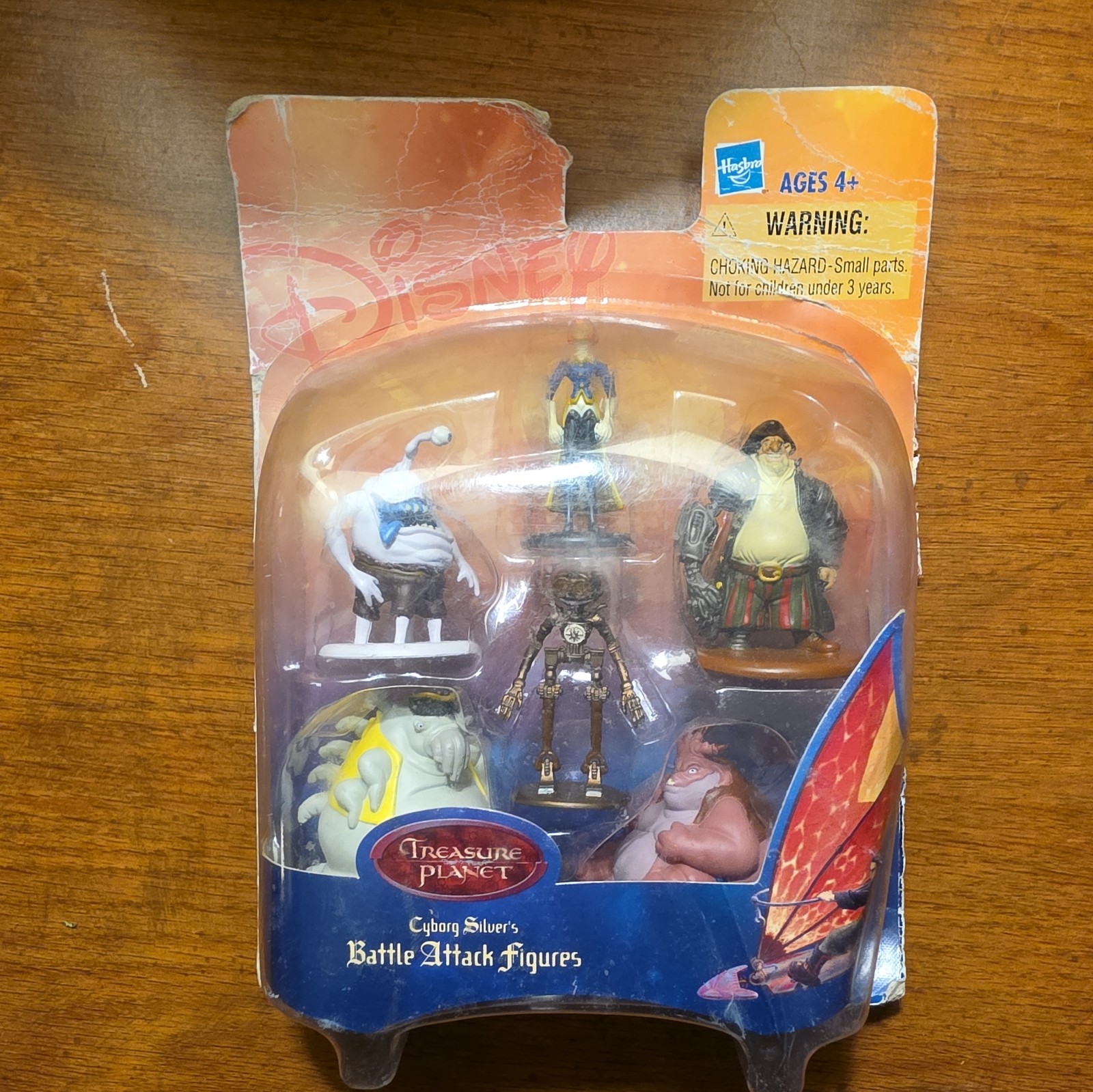 Disney Treasure Planet Jim Hawkins’ Battle Attack Figures Hasbro 2002 - NEW
