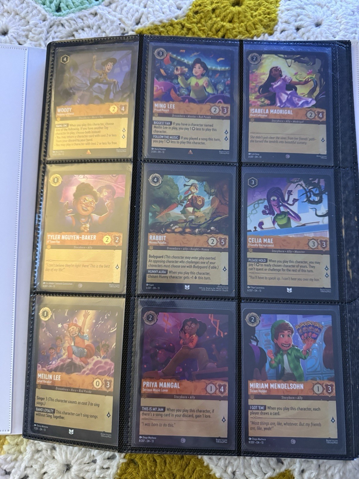 Disney Lorcana Attack of the Vine Cold Foils 90% Complete Set
