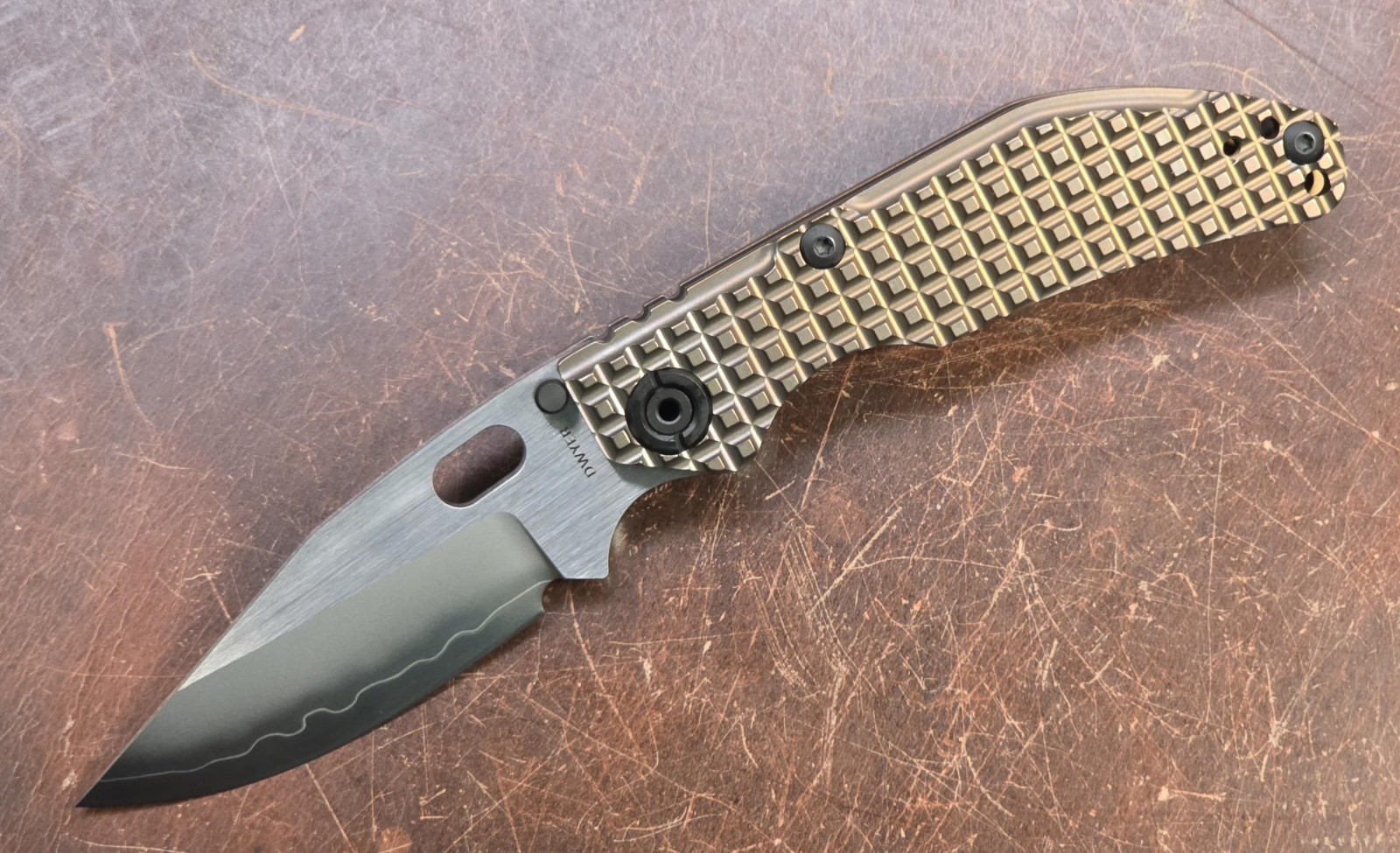 North Mountain - Dwyer BBNM Bronze Grid Titanium - Bowie SLD Magic Blade
