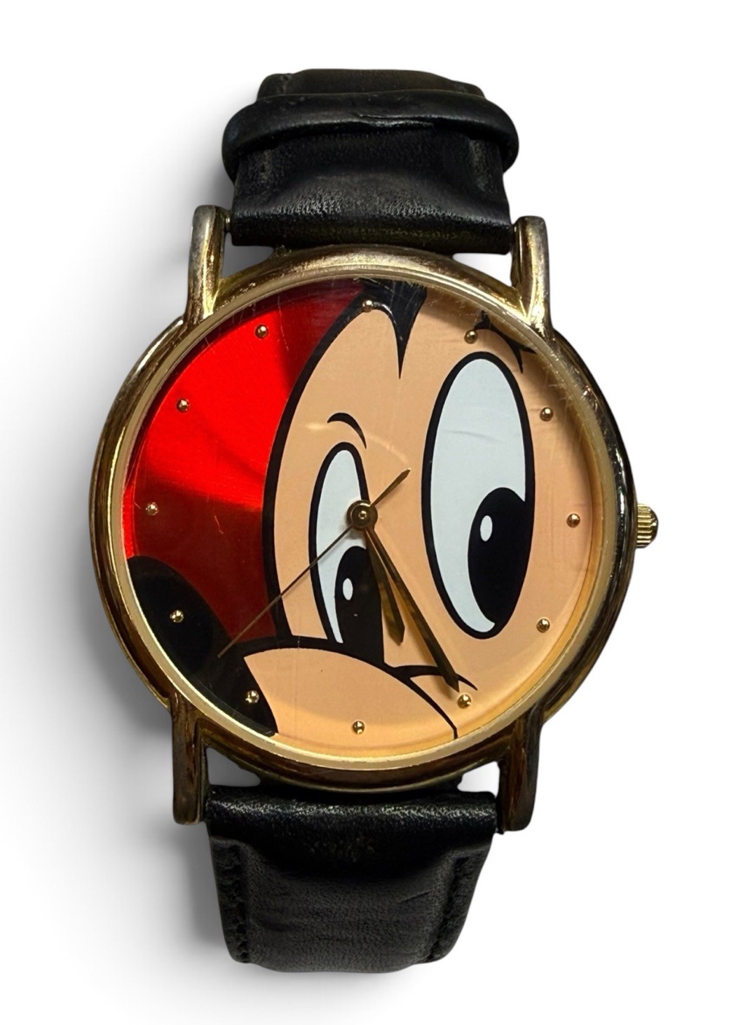 Vintage Y2K 90s Disney Mickey Mouse Face Peek A Boo Watch Rare New Battery Vintage Y2K 90s Disney Mickey Mouse Face Peek A Boo Watch Rare New Battery