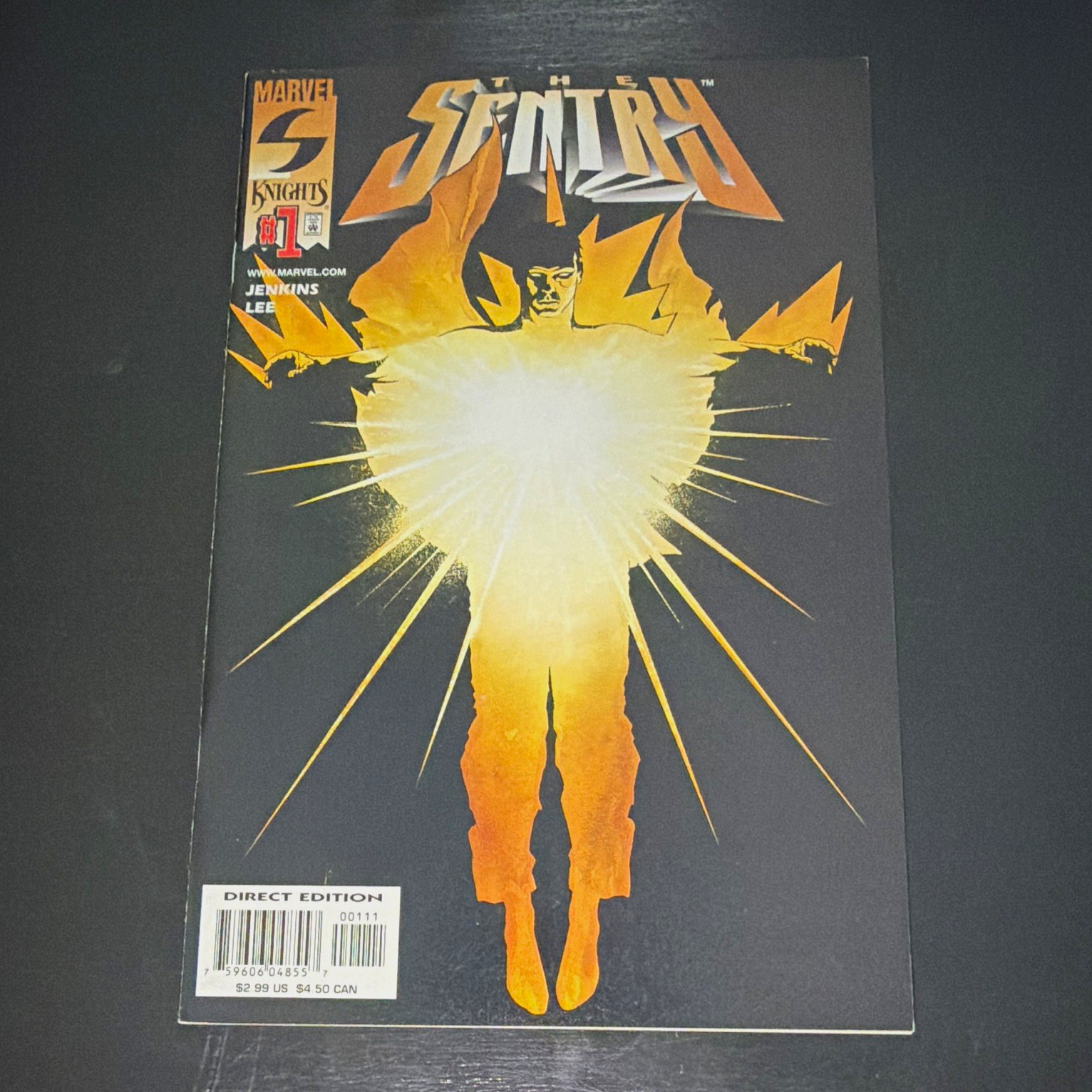 Marvel Comics Sentry #1, Paul Jenkins & Jae Lee Sentry, Super Clean