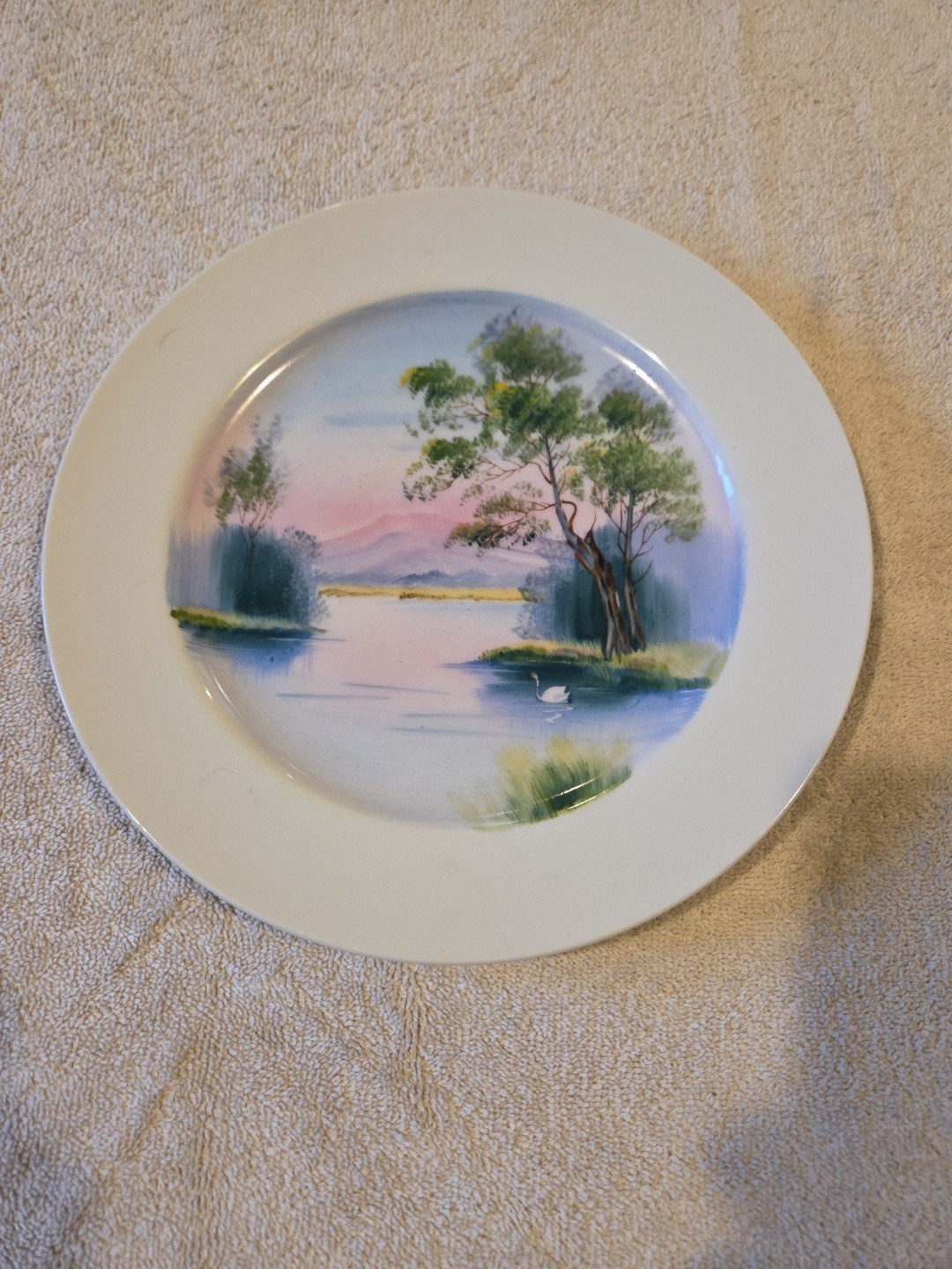 Japanese Hand Painted Plate Occupied Japan