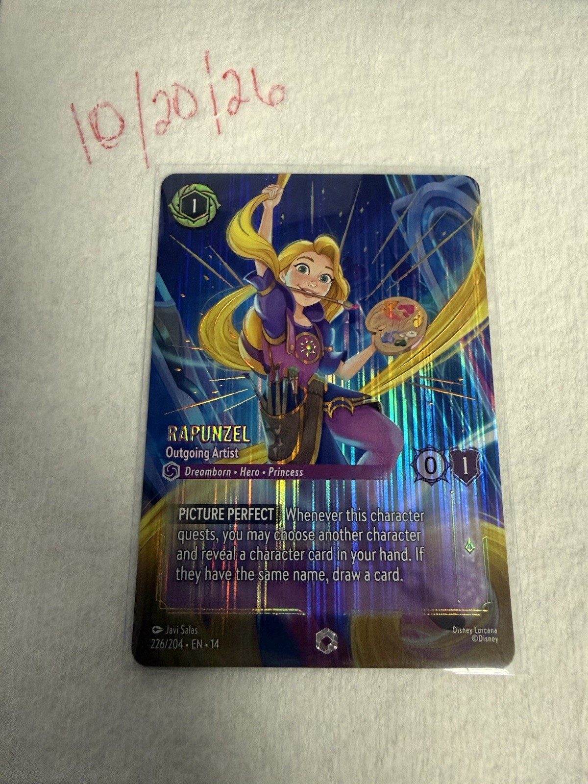 Rapunzel - Outgoing Artist Enchanted 226/204 Hyperia City