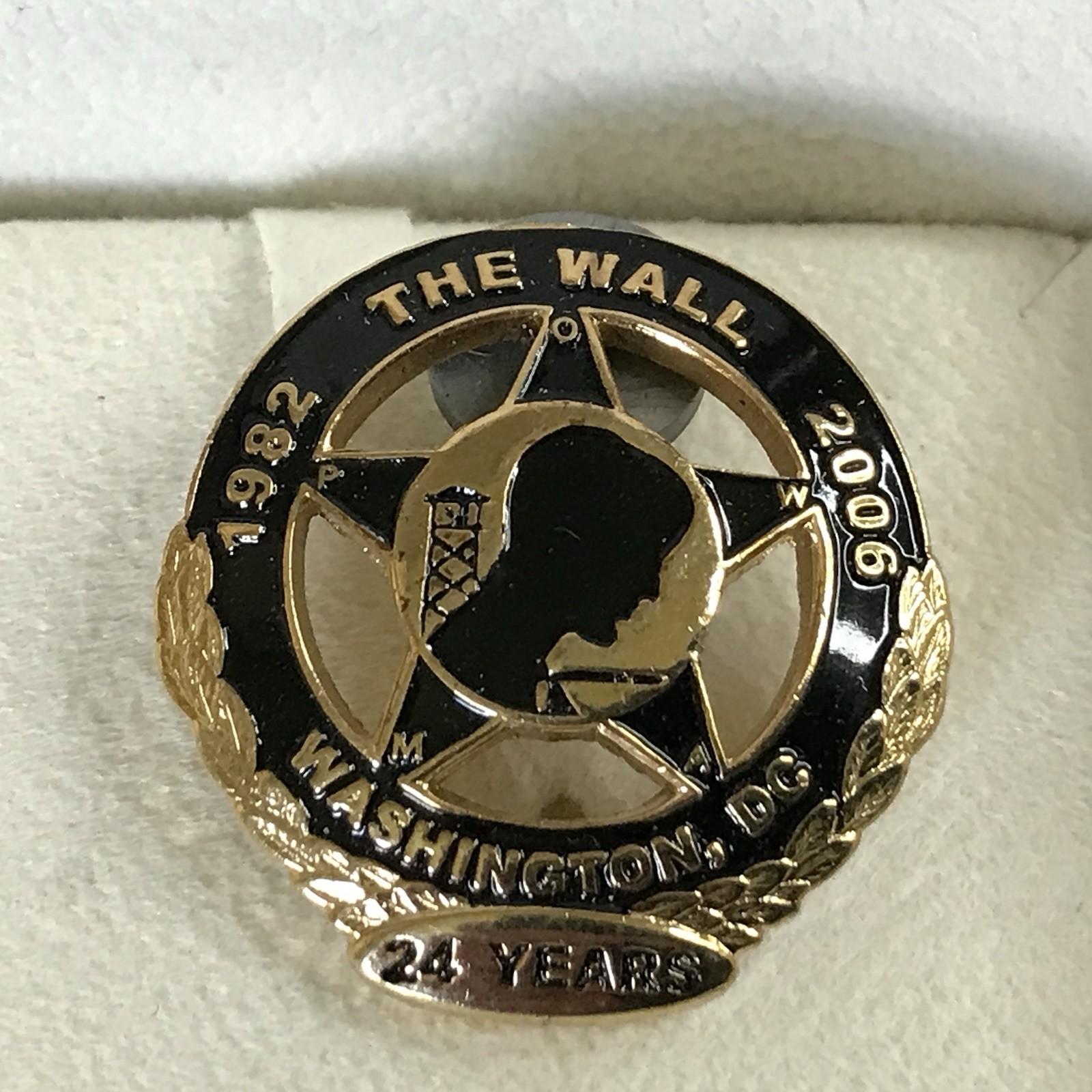 1982-2006 The Wall POW MIA Washington DC 24 Years 1.25\