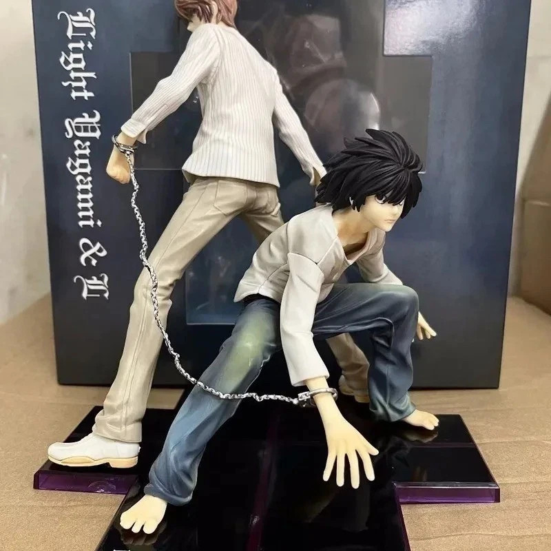 Anime Death Note Light Yagami & L PVC Action Figure – Premium Collectible Model Anime Death Note Light Yagami & L PVC Action Figure – Premium Collectible Model