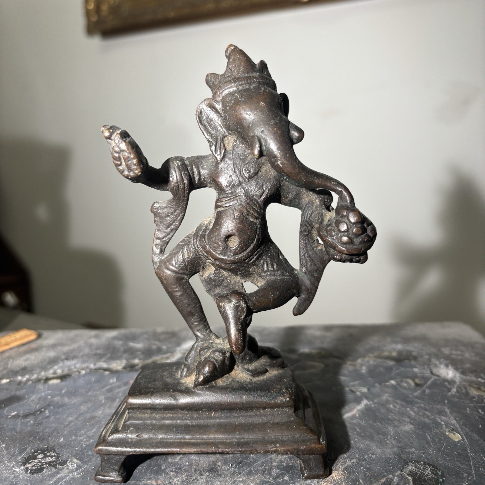 Very Old Bronze, Ganesh, India