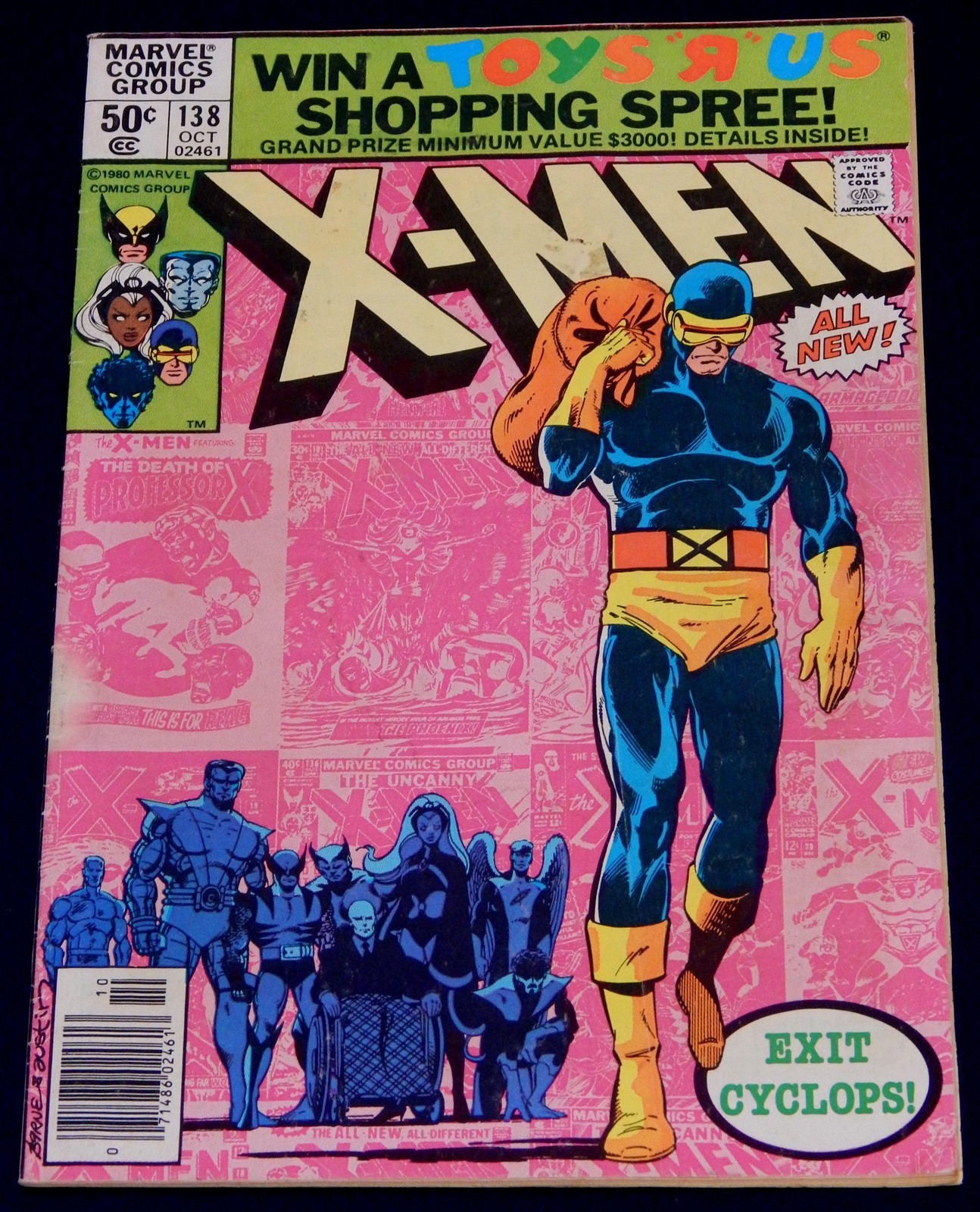 Uncanny X-Men #138 GD/VG 3.0 Newsstand Jean Grey Funeral Byrne Claremont