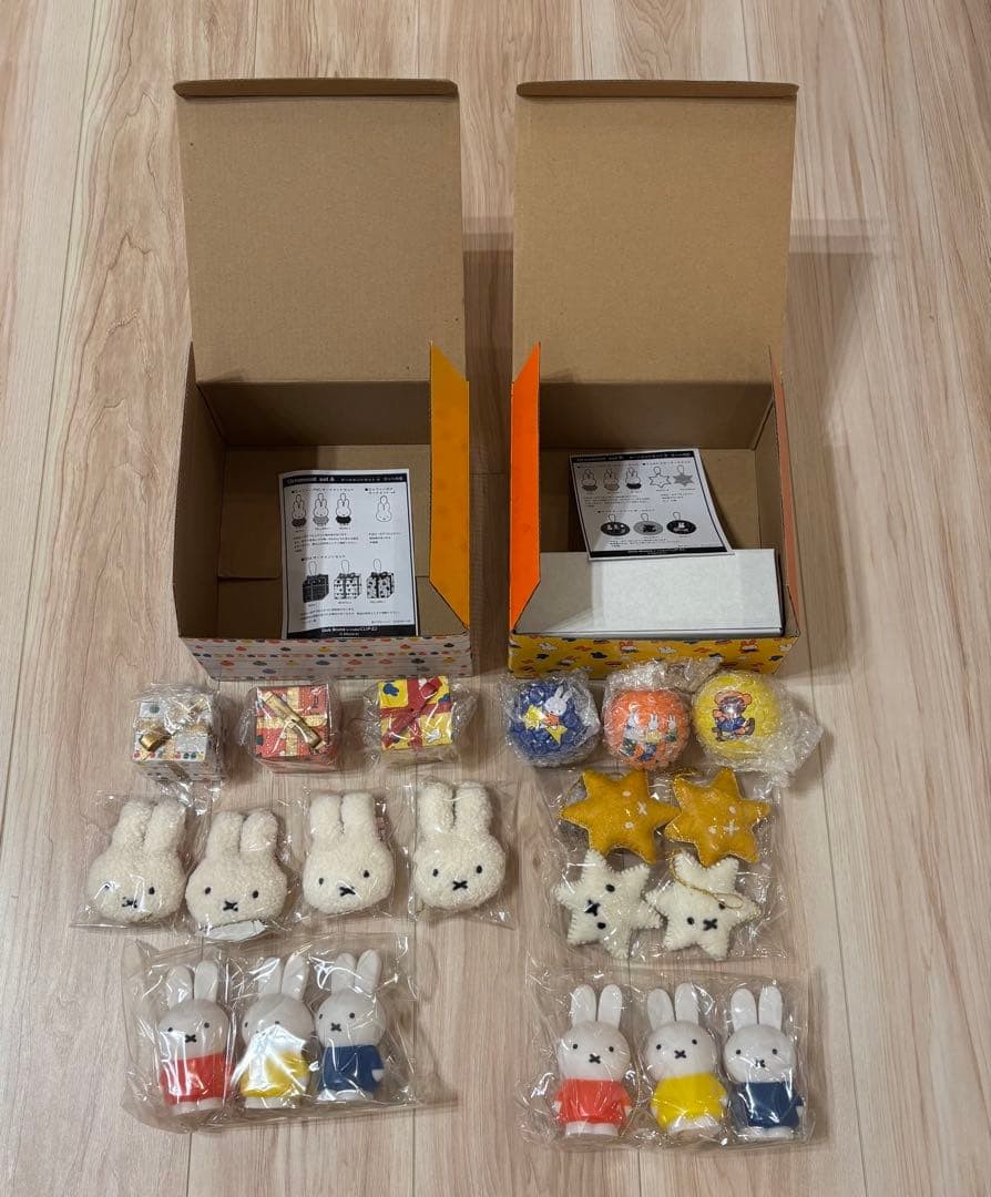 studio CLIP Dick Bruna Miffy Christmas Ornament Set PVC 3 Colors Red Blue Yellow studio CLIP Dick Bruna Miffy Christmas Ornament Set PVC 3 Colors Red Blue Yellow