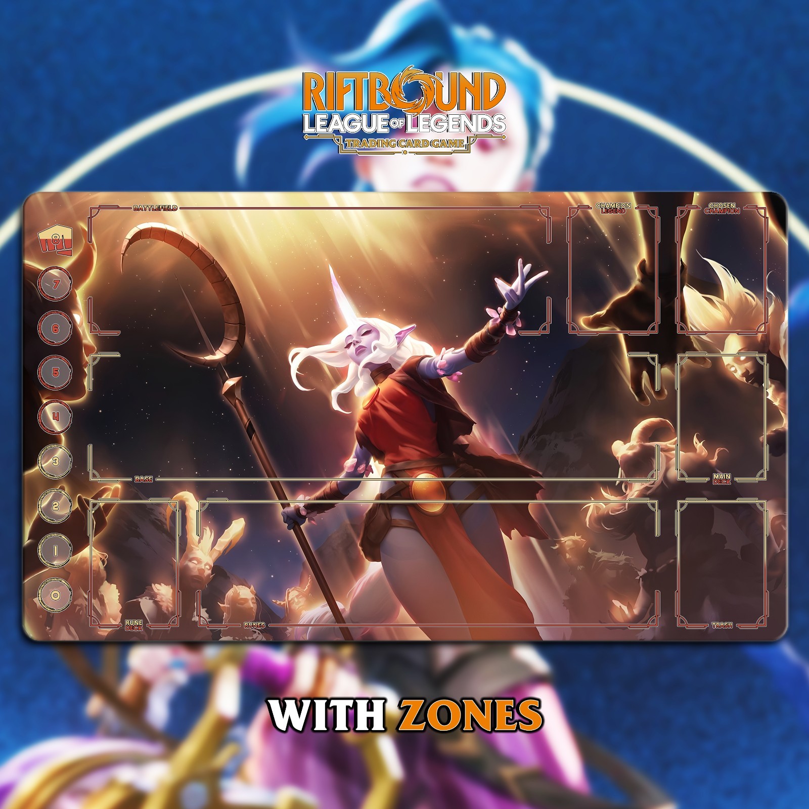 Playmat RIFTBOUND LOL TCG 24x14