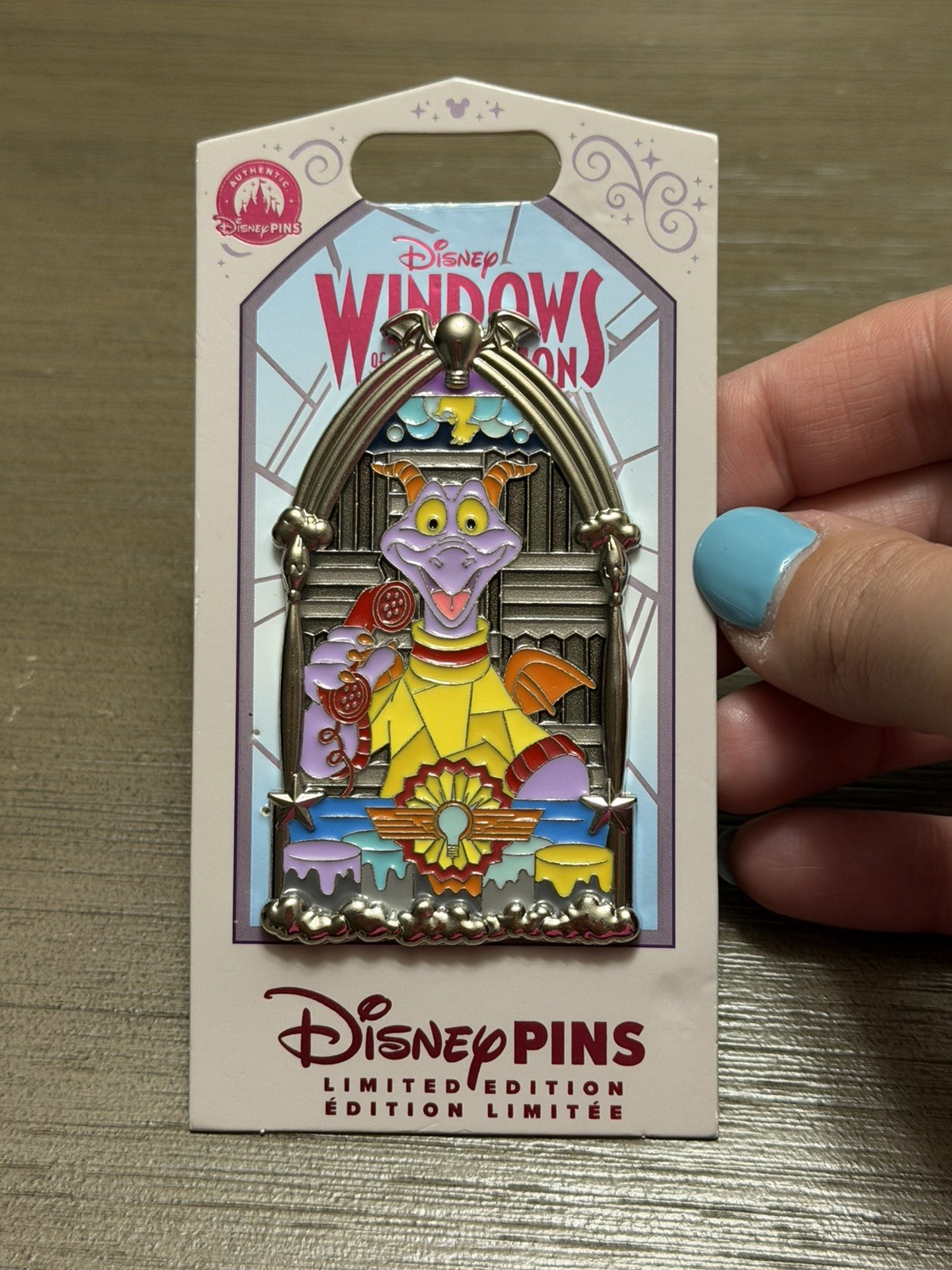2026 Disney Windows Of Attraction Figment Journey Into Imagination LE 2500 Pin