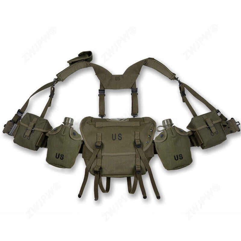 USMC Vietnam War M1956 M1961 Equipment Tactical Combat Training Gear Pouch Bag