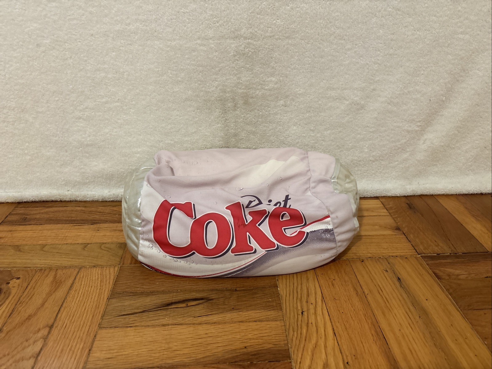 VTG Diet Coke Throw Pillow Plush Cushion Coca Cola Classic Logo 14\