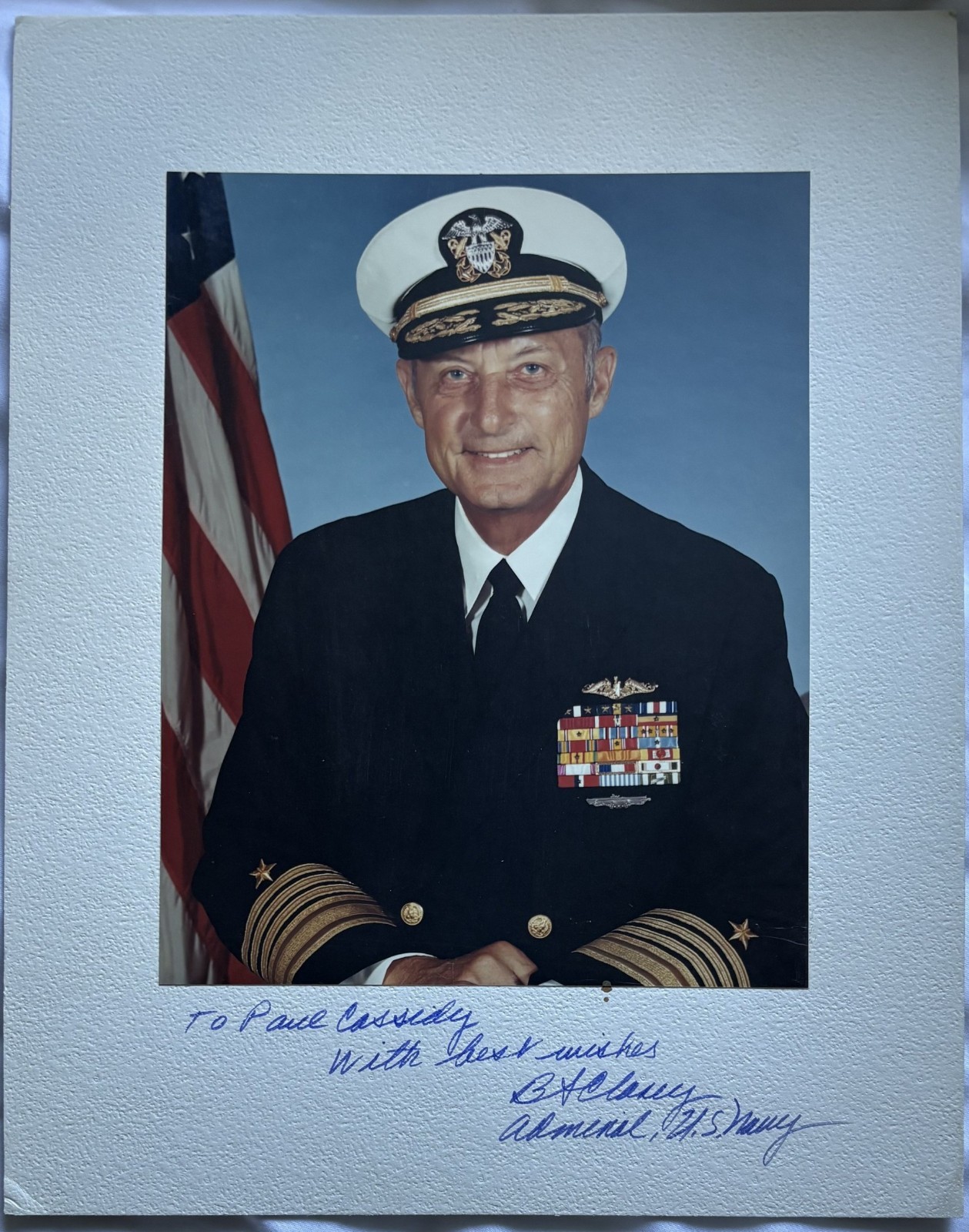 ADMIRAL BERNARD AMBROSE \