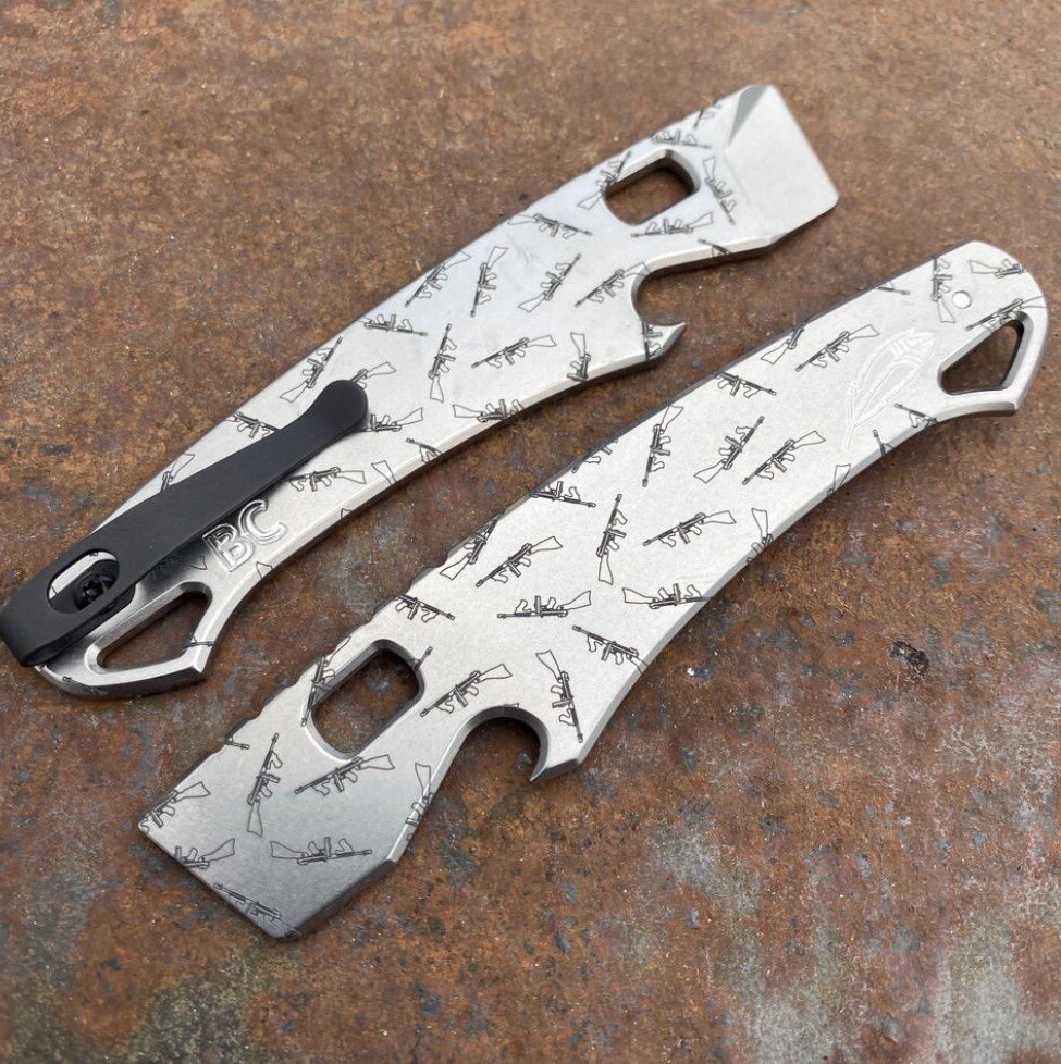 Lynch NW x Blade Capone Exclusive “Tommy Gun” v1.0 Titanium Pry Bar