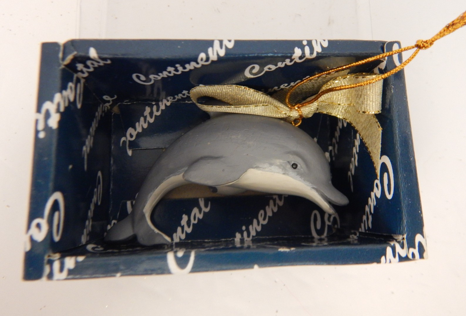 Continental Creations ~ Dolphin Christmas Ornament