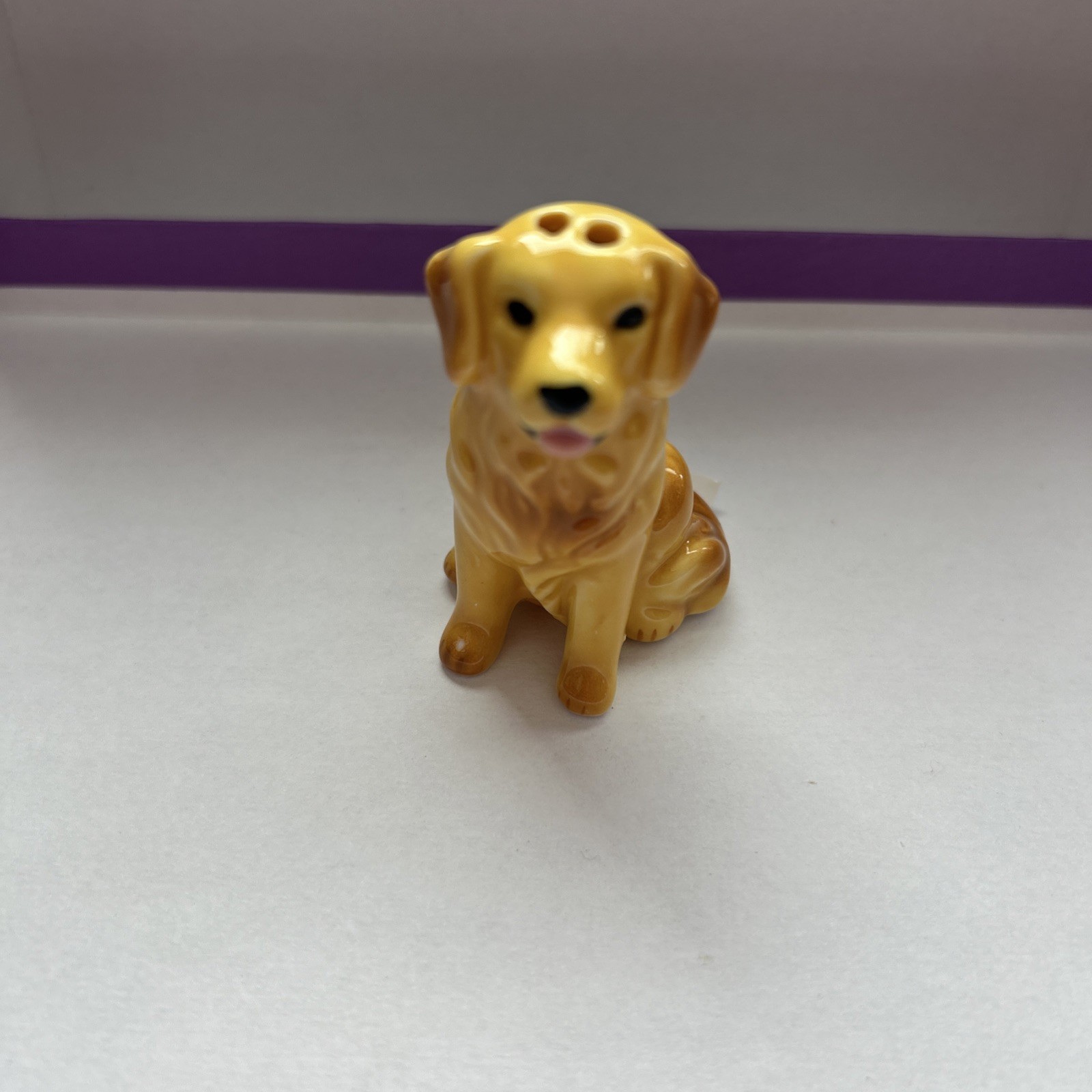 Yellow Labrador Salt Or  Pepper Shaker