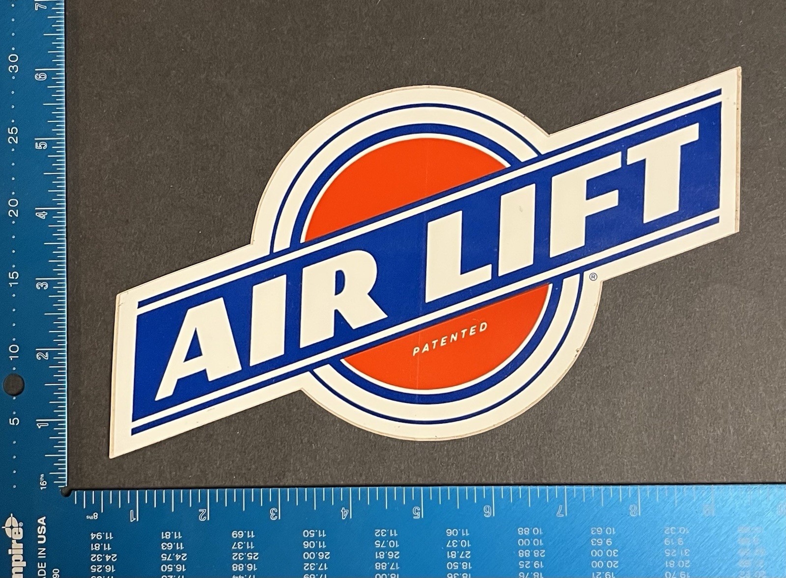 Large Original Vintage Air Lift Products Racing Decal Sticker 70’s Hot Rod NHRA