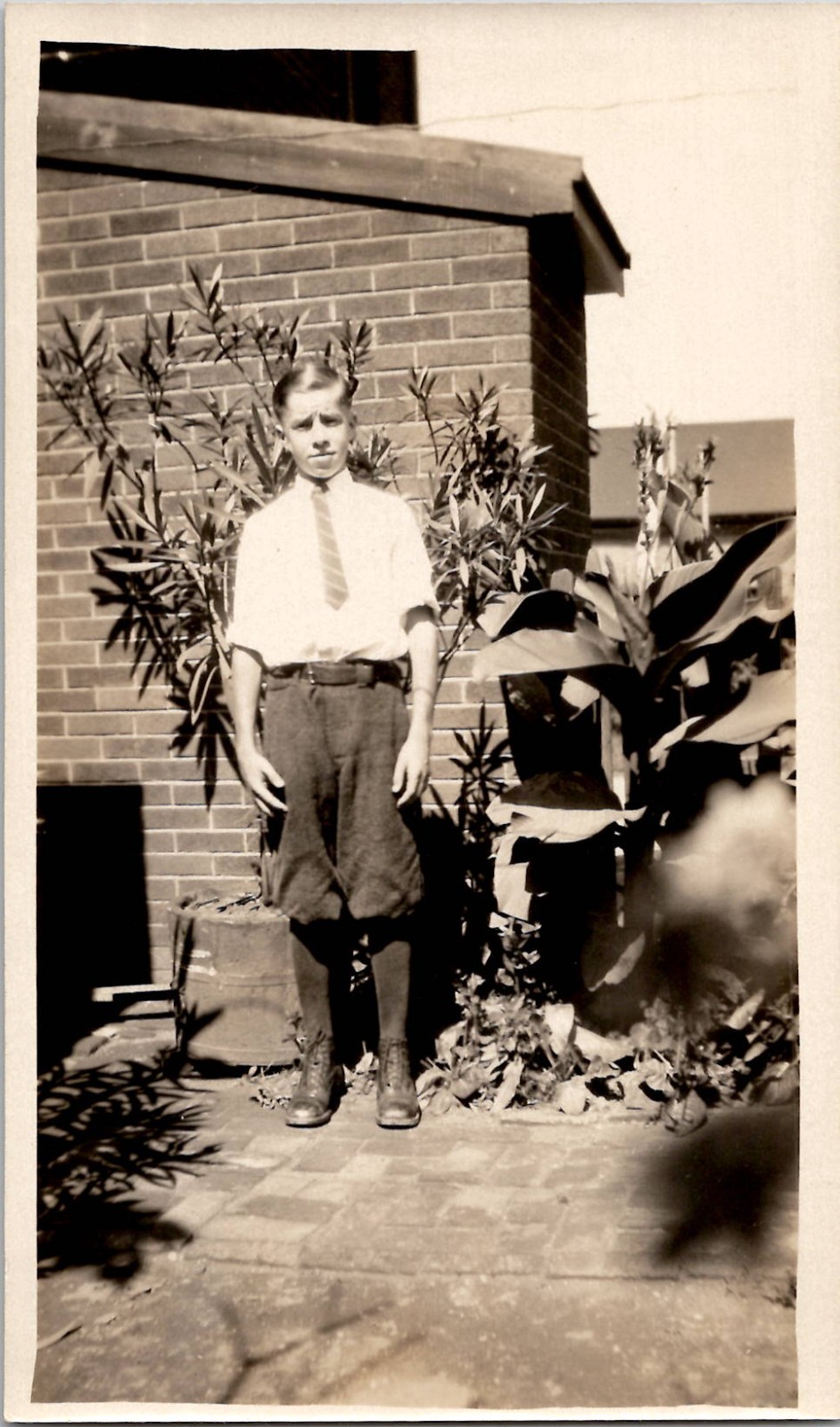 Steelton PA Handsome Young Croatian Man 505 S Front Street 1927 Vintage Photo