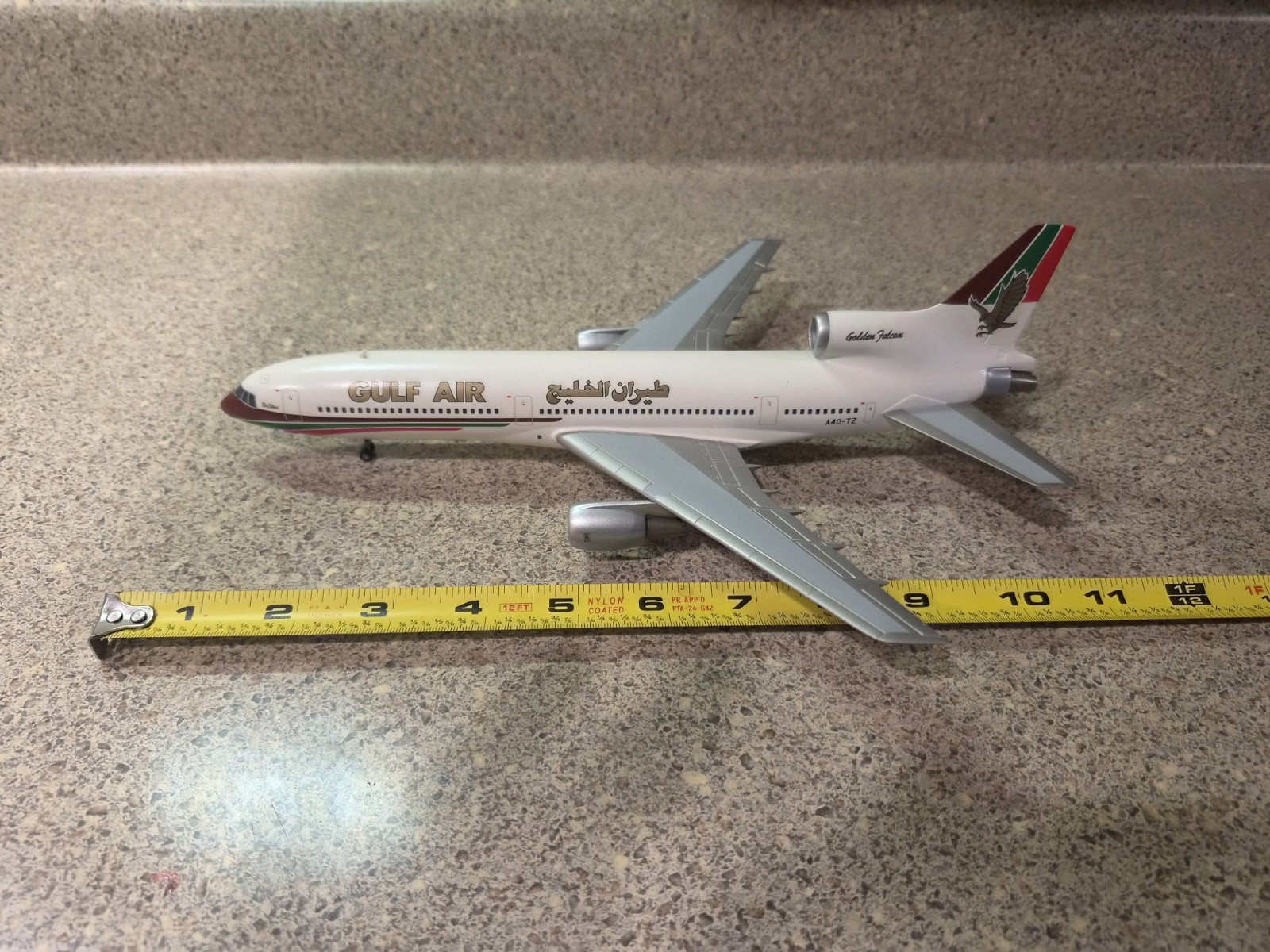 Professionally Built Gulf Air Lockheed L1011-385 Tristar Model