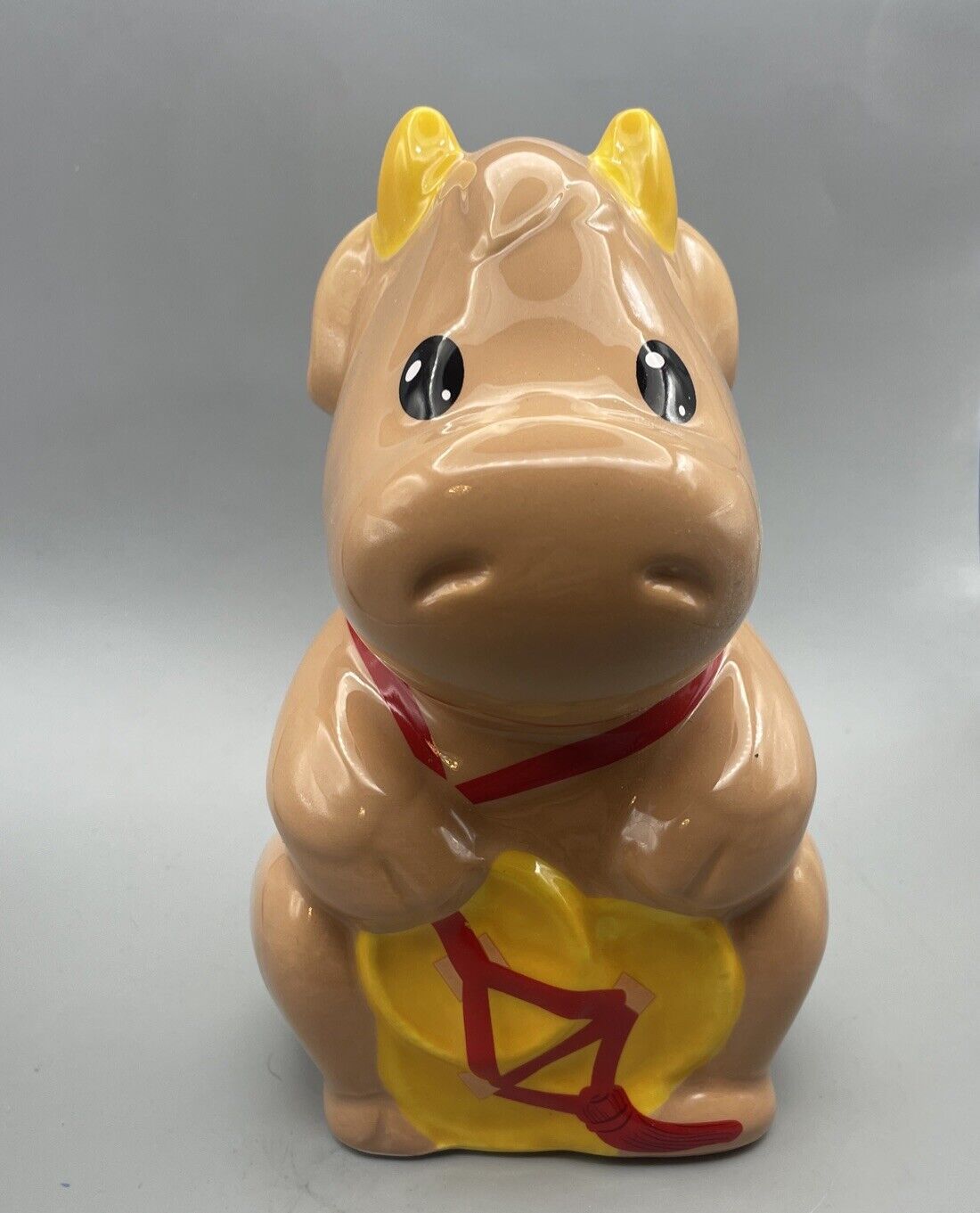 Wells Fargo Year Of The Ox Piggy Bank 7”, With Box