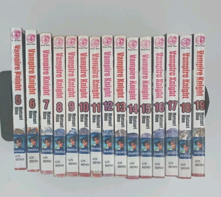 Lot of 15 Vampire Knight #5-19 Matsuri Hino MANGA