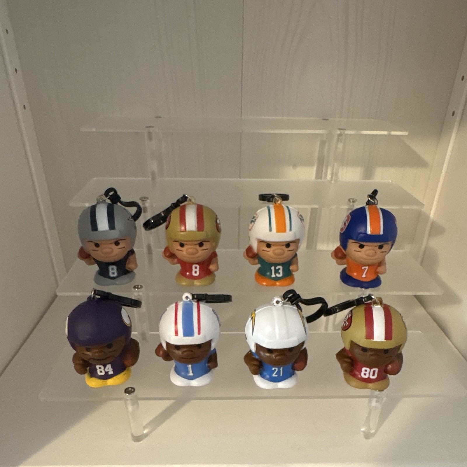 NFL Legends very rare Mini squeezymates lot of 8