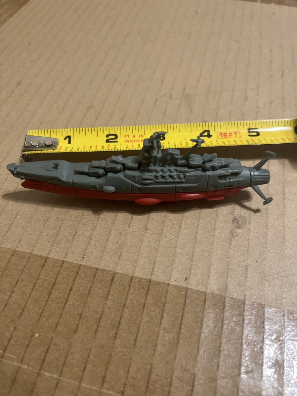 Space Battleship Yamato Star Blazers Vintage Combined Rubber Eraser RARE