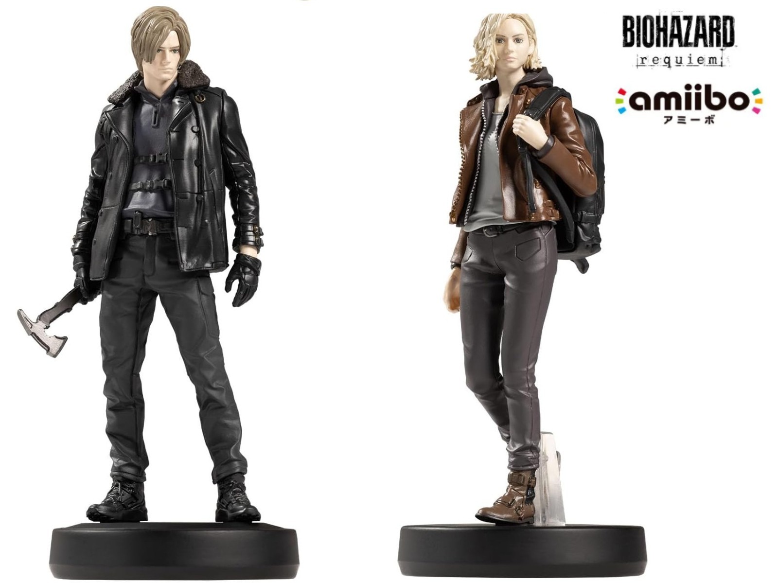 amiibo Biohazard Resident Evil Requiem Leon & Grace Set of 2 Game CAPCOM NEW