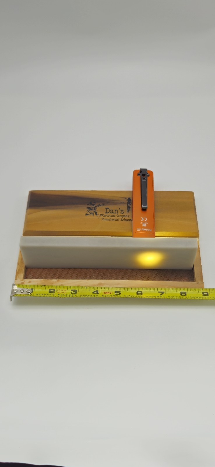 Dan\'s Whetstone Company Translucent Arkansas Sharpening Stone with Box