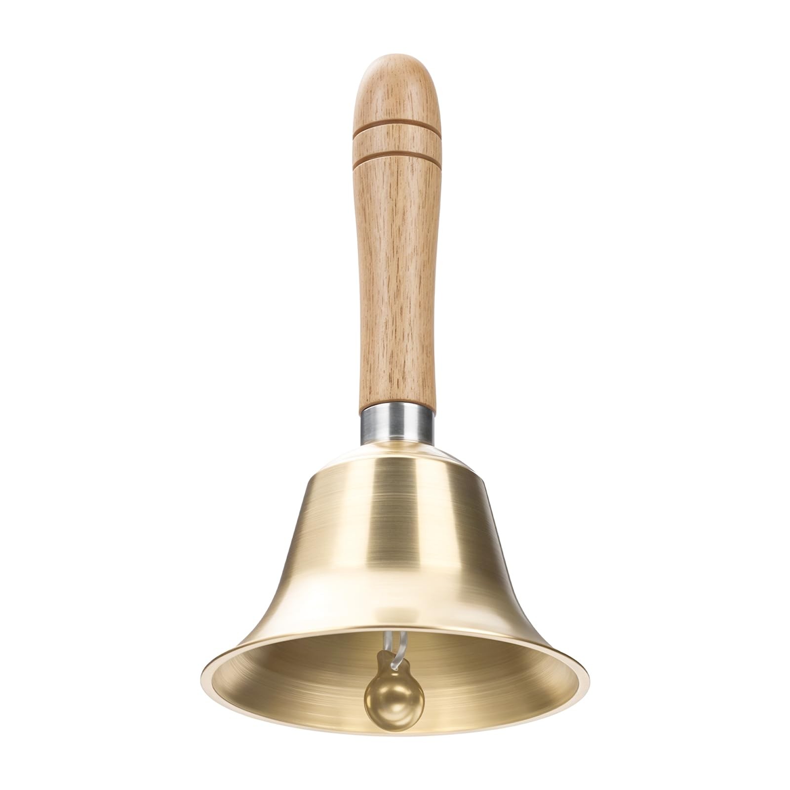 Super Loud Hand Bell - Solid Brass Call Bell for Elderly at Home, Wedding ...
