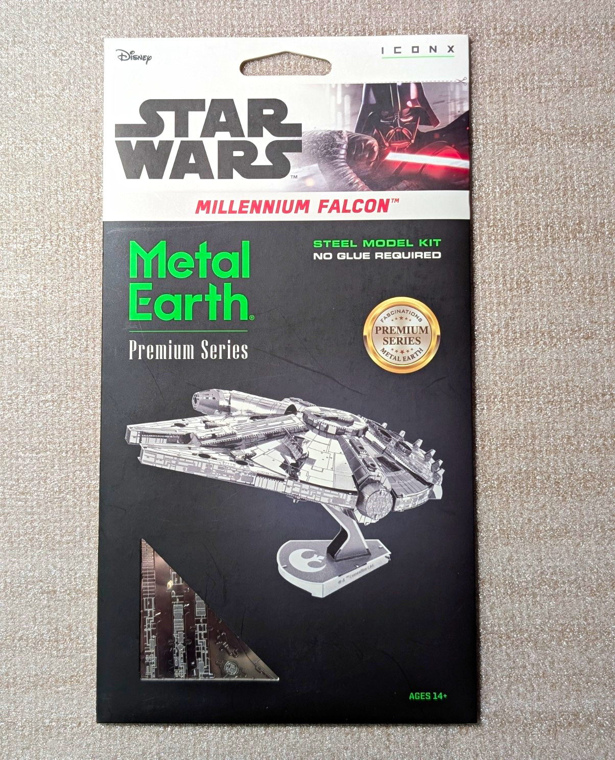 Metal Earth Premium Series Star Wars Millennium Falcon Steel Model Kit